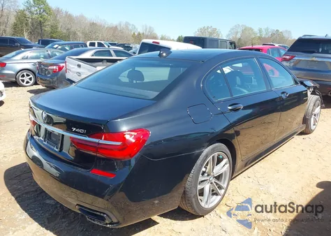 2019 BMW 740I xDrive from USA, damaged, VIN WBA7E4C57KGV70521